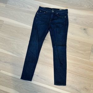 Rag & Bone - Cate Mid-Rise Ankle Skinny Jeans - Size 26
